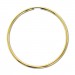 Silberdream GoldDream Damen Creolen Ohrring 60mm Gelbgold 8 Karat GDOB00360Y