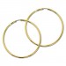 Silberdream GoldDream Damen Creolen Ohrring 60mm Gelbgold 8 Karat GDOB00360Y