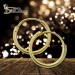 Silberdream GoldDream Gold Creole 13mm Ohrring 333er Gelbgold Echtschmuck GDO0022Y