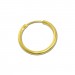 Silberdream GoldDream Gold Creole 15mm Ohrring 333er Gelbgold Echtschmuck GDO0021Y