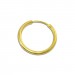 Silberdream GoldDream Gold Creole 15mm Ohrring 333er Gelbgold Echtschmuck GDO0021Y