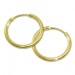 Silberdream GoldDream Gold Creole 15mm Ohrring 333er Gelbgold Echtschmuck GDO0021Y