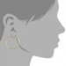 Silberdream GoldDream Gold Creole 32mm Ohrring 333er Gelbgold Echtschmuck GDO0033Y