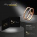 Silberdream GoldDream Gold Doppel Ring Zirkonia Weiß Gr.56 333er Rosegold GDR505E56