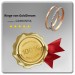 Silberdream GoldDream Gold Doppel Ring Zirkonia Weiß Gr.56 333er Rosegold GDR505E56