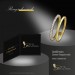 Silberdream GoldDream Gold Doppel Ring Zirkonia Weiß Gr.58 333er Gelbgold GDR505Y58
