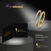 Silberdream GoldDream Gold Doppel Ring Zirkonia Weiß Gr.60 333er Gelbgold GDR505Y60
