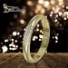 Silberdream GoldDream Gold Ring 3-reihig Zirkonia Gr.56 333er Gelbgold GDR559Y56