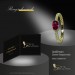 Silberdream GoldDream Gold Ring Beauty Gr.54 Zirkonia Weiß 333er Gelbgold GDR545Y54