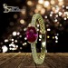 Silberdream GoldDream Gold Ring Beauty Gr.54 Zirkonia Weiß 333er Gelbgold GDR545Y54