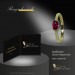 Silberdream GoldDream Gold Ring Beauty Gr.60 Zirkonia Weiß 333er Gelbgold GDR545Y60