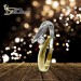 Silberdream GoldDream Gold Ring Bicolor Zirkonia Weiß Gr.58 333er Gelbgold GDR533T58