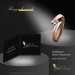 Silberdream GoldDream Gold Ring Big Zirkonia Weiß Gr.58 333er Rosegold GDR512E58