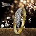 Silberdream GoldDream Gold Ring Blatt Gr.60 Zirkonia Weiß 333er Gelbgold GDR517Y60