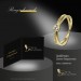 Silberdream GoldDream Gold Ring Crossed Gr.58 Zirkonia Weiß 333er Gelbgold GDR548Y58