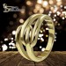 Silberdream GoldDream Gold Ring Design Gr.58 333er Gelbgold GDR557Y58