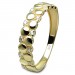 Silberdream GoldDream Gold Ring Dots Gr.54 Zirkonia weiß 333er Gelbgold GDR538Y54