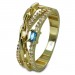 Silberdream GoldDream Gold Ring Glamour Gr.60 Zirkonia weiß 333er Gelbgold GDR542Y60