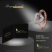Silberdream GoldDream Gold Ring Gr.54 Herz Zirkonia 333er Rosegold GDR521E54