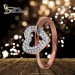 Silberdream GoldDream Gold Ring Gr.54 Herz Zirkonia 333er Rosegold GDR521E54