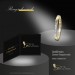 Silberdream GoldDream Gold Ring Gr.54 Swing Zirkonia Weiß 333er Gelbgold GDR523Y54