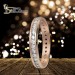 Silberdream GoldDream Gold Ring Gr.54 Zirkonia Weiß 333er Roségold GDR520E54