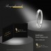 Silberdream GoldDream Gold Ring Gr.56 Swing Zirkonia Weiß 333er Weißgold GDR523J56