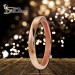 Silberdream GoldDream Gold Ring Gr.56 Twist 333er Rosegold GDR522E56