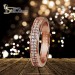Silberdream GoldDream Gold Ring Gr.56 Zirkonia Weiß 333er Rosegold GDR514E56