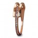 Silberdream GoldDream Gold Ring Gr.56 Zirkonia weiß 333er Rosegold GDR526E56