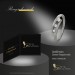Silberdream GoldDream Gold Ring Gr.56 Zirkonia Weiß 333er Weißgold GDR529J56