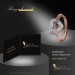 Silberdream GoldDream Gold Ring Gr.58 Herz Zirkonia 333er Rosegold GDR521E58
