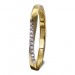 Silberdream GoldDream Gold Ring Gr.58 Swing Zirkonia weiß 333er Gelbgold GDR523Y58