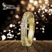 Silberdream GoldDream Gold Ring Gr.58 Zirkonia Weiß 333er Gelbgold GDR514Y58