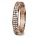 Silberdream GoldDream Gold Ring Gr.58 Zirkonia weiß 333er Rosegold GDR514E58