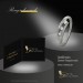 Silberdream GoldDream Gold Ring Gr.58 Zirkonia Weiß 333er Weißgold GDR529J58