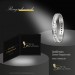 Silberdream GoldDream Gold Ring Gr.58 Zirkonia Weiß 333er Weißgold GDR520J58