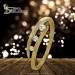 Silberdream GoldDream Gold Ring Gr.60 3er Zirkonia Weiß 333er Gelbgold GDR529Y60
