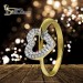 Silberdream GoldDream Gold Ring Gr.60 Herz Zirkonia 333er Gelbgold GDR521Y60