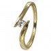 Silberdream GoldDream Gold Ring Klassik Gr.54 333er Gelbgold GDR553Y54