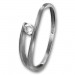 Silberdream GoldDream Gold Ring New Zirkonia Gr.60 333er Weißgold GDR528J60