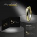 Silberdream GoldDream Gold Ring Welle Gr.54 Zirkonia Weiß 333er Gelbgold GDR539Y54