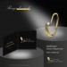 Silberdream GoldDream Gold Ring Welle Zirkonia Gr.60 333er Gelbgold GDR530Y60