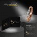 Silberdream GoldDream Gold Ring Welle Zirkonia Weiß Gr.54 333er Rosegold GDR501E54