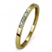Silberdream GoldDream Gold Ring Zirkonia weiß Gr.56 333er Gelbgold GDR502Y56