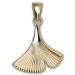 Silberdream GoldDream Kettenanhänger Ginko 333er Gelbgold Anhänger Echtschmuck GDH518SY