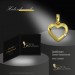 Silberdream GoldDream Kettenanhänger Herz Zirkonia 375 Gold Anhänger Echtschmuck GDH003Y
