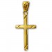 Silberdream GoldDream Kettenanhänger Kreuz 333er Gelbgold Anhänger Echtschmuck GDH503Y