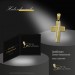 Silberdream GoldDream Kettenanhänger Kreuz Zirkonia 333 Gold Anhänger Echtschmuck GDH514WY