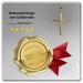 Silberdream GoldDream Kettenanhänger Kreuz Zirkonia 333 Gold Anhänger Echtschmuck GDH502Y